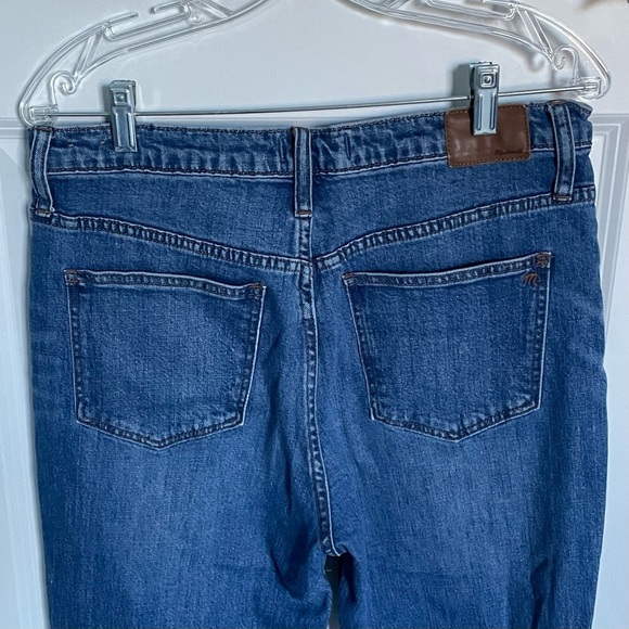 Madewell The High-Rise Slim Boyjean in Lita Wash: Step-Hem Edition 29929 - Picture 8 of 16